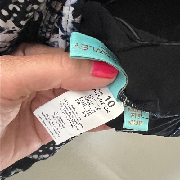 Robyn Lawley Broken Wings Back-Zip Mesh One-Piece, 8 - Picture 10 of 12